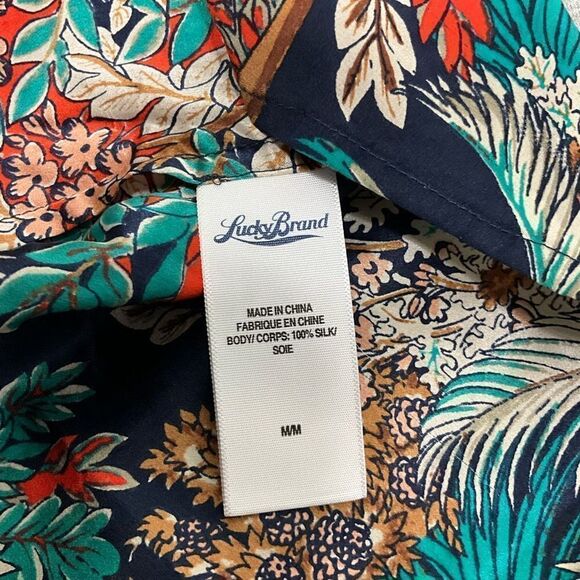 LUCKY BRAND 100% Silk Tank Top - Picture 4 of 4